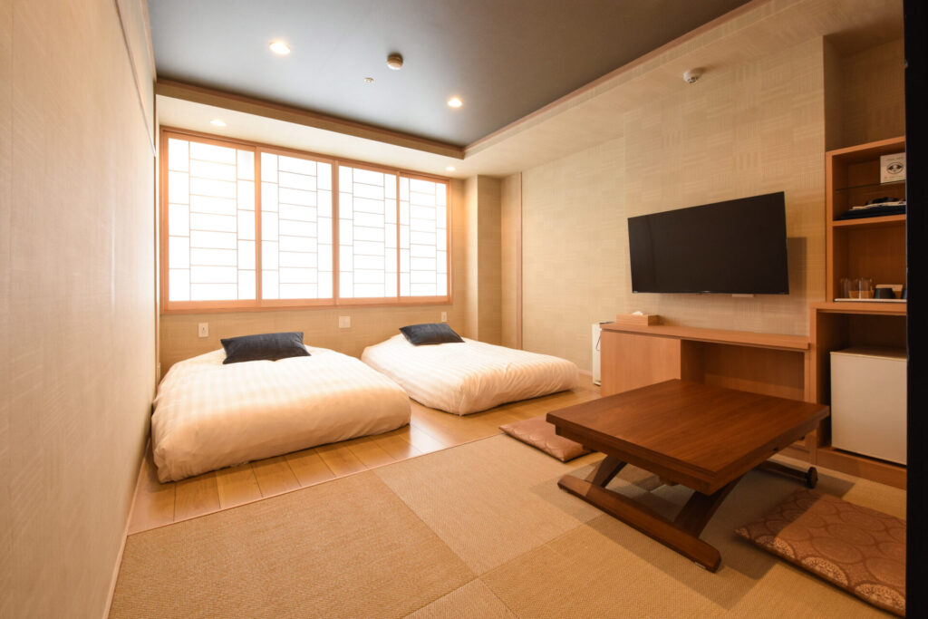 コネクティング可能なお部屋で3世代でご利用いただけます
