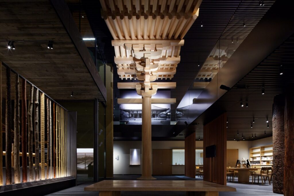 唐招提寺模型・正面